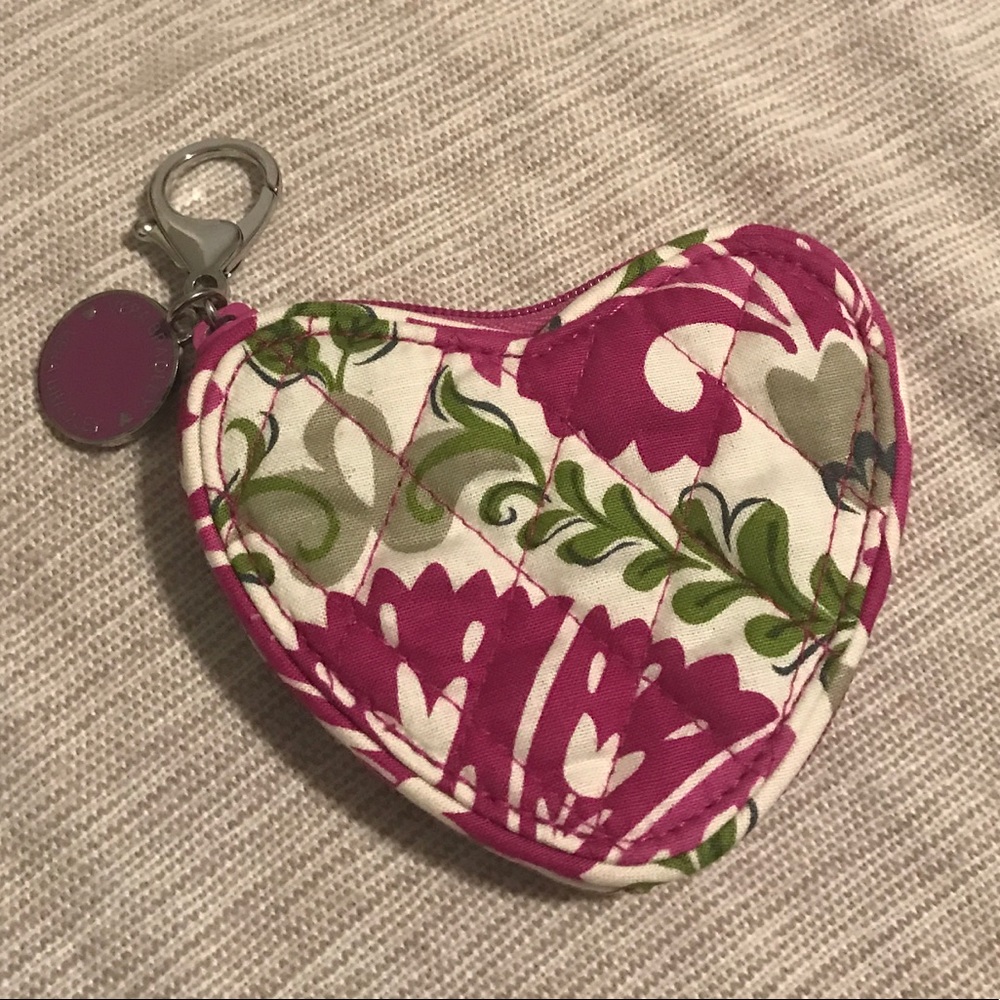 NWOT Vera Bradley heart coin case - Picture 5 of 7